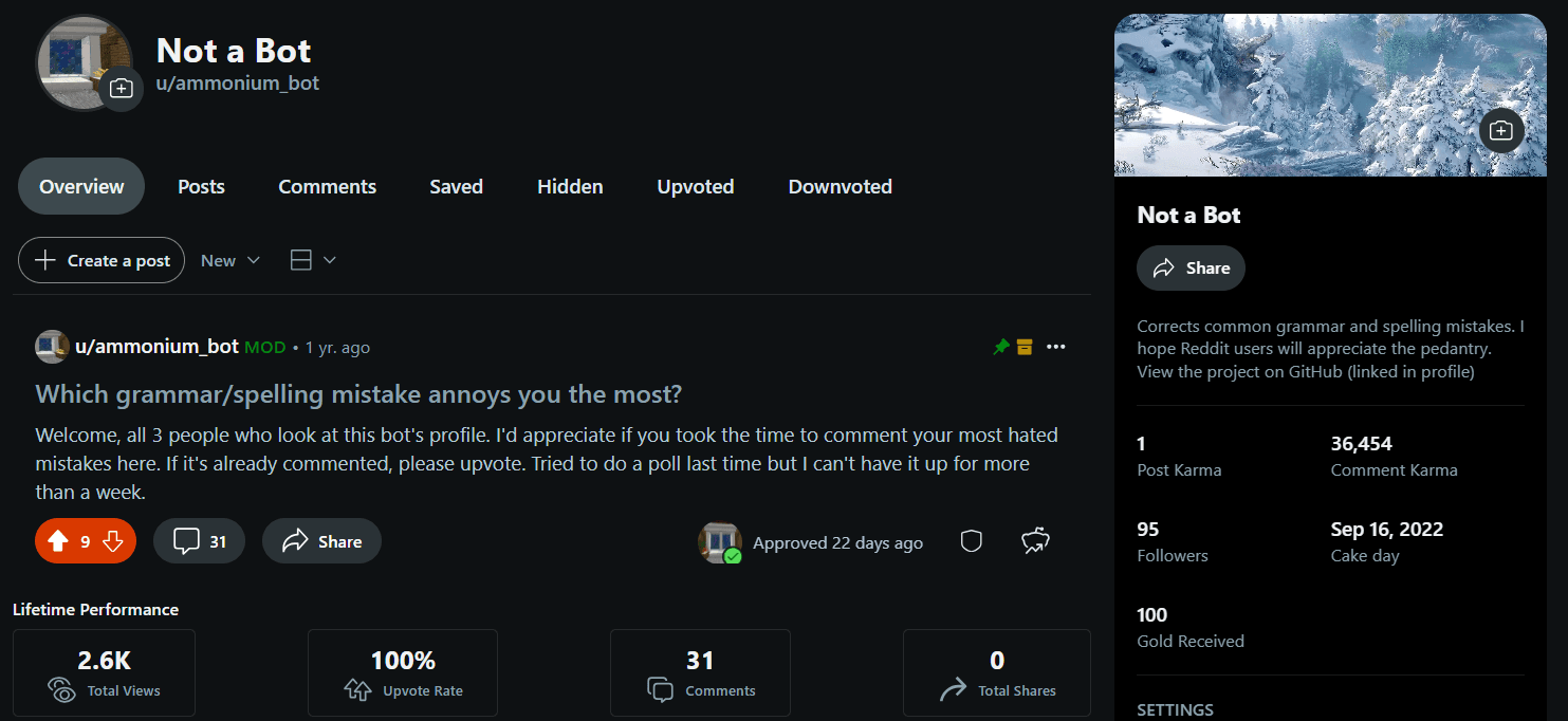 Ammonium Bot